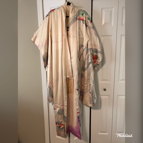 Vintage Other - Authentic Vintage Silk Kimono